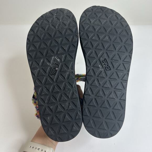 Teva Sandals Women's 10 Midform Universal Fray Frazier Multicolor 1118954 Shoe - Picture 7 of 8